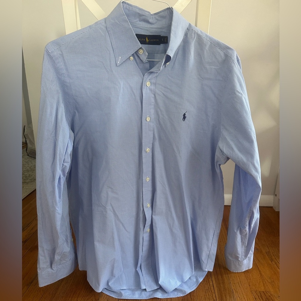 Men’s Ralph Lauren Check Print Button-Down